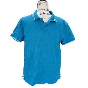 XIOS Blue Boy's Polo Shirt Top - Size XL